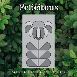 Felicitous - Floral || Barn Block ||