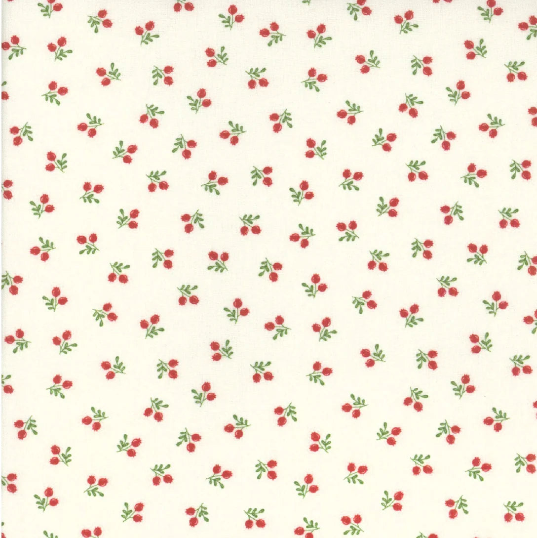 Tossed Berries in Multi from Make it Merry by Lamb Farm Designs for Marcus Fabrics