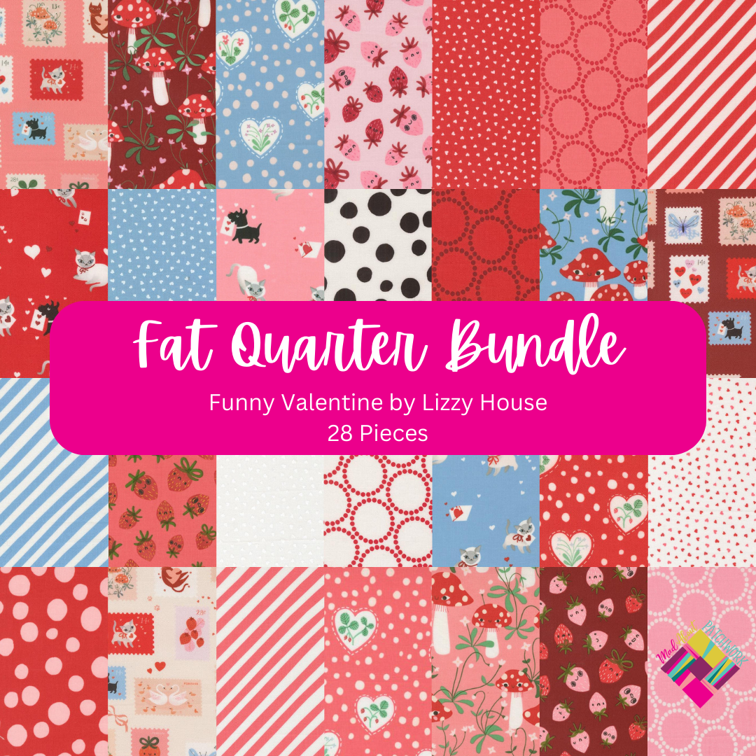 Funny Valentine Fat Quarter Bundle (28FQs) by Lizzy House for Moda Fabrics