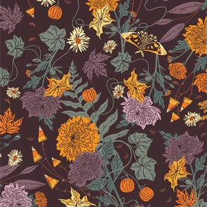 Wicked Flora for Ghostly & Haunted for Art Gallery Fabrics