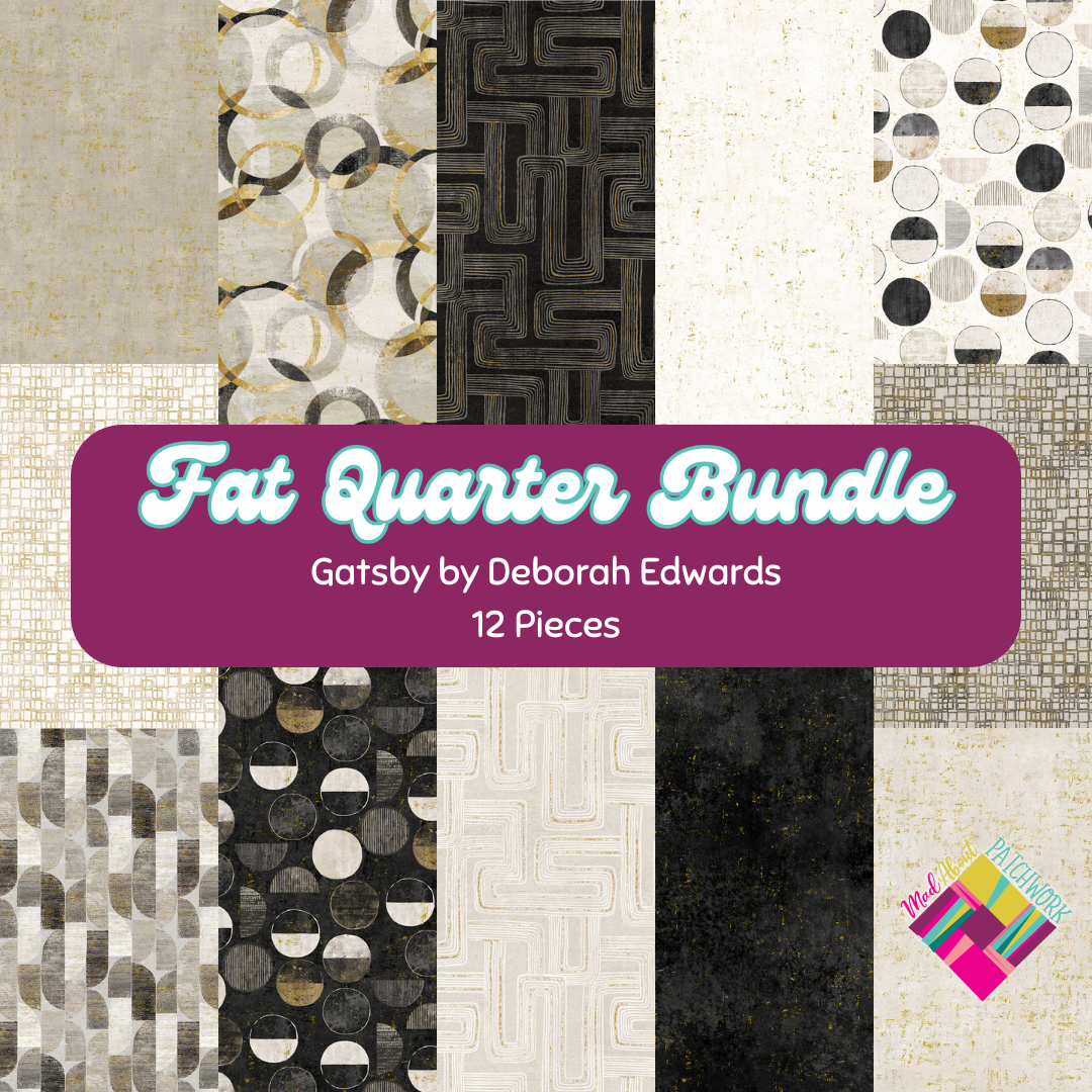 Gatsby Fat Quarter Bundle (12 FQs), Designer Bundle