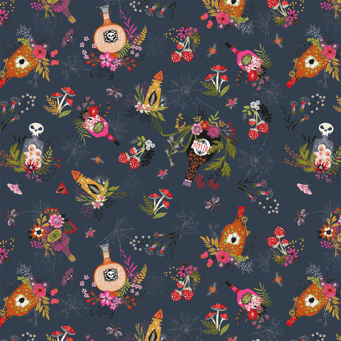 Spellbound from Hocus Pocus by Thread & Ink Design Studio, Designer Fabric