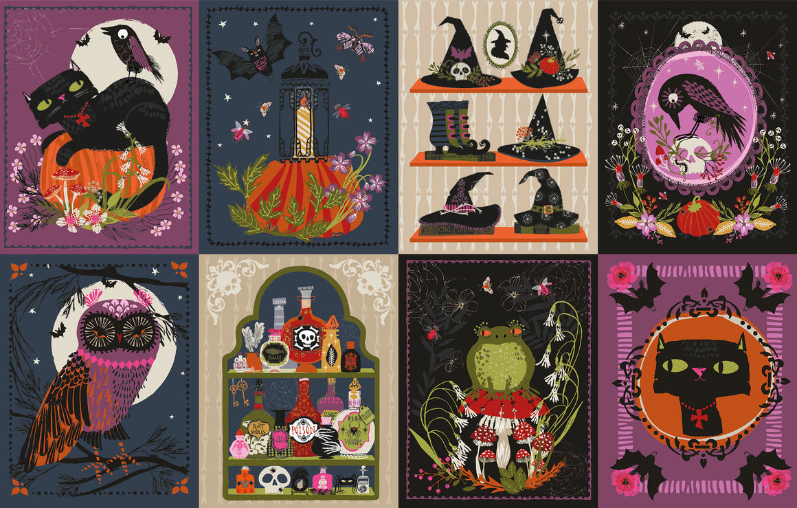 Hocus Pocus || PANEL || from Hocus Pocus by Thread & Ink Design Studio, Designer Panel