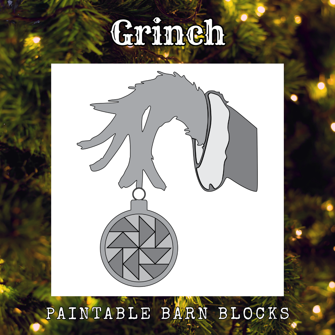Grinch - Holiday || Barn Block ||