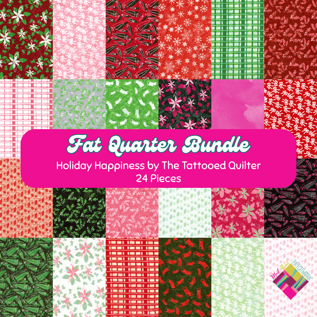 Holiday Happiness Batiks Fat Quarter Bundle (24FQs)