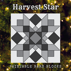Harvest Star - Holiday || Barn Block ||