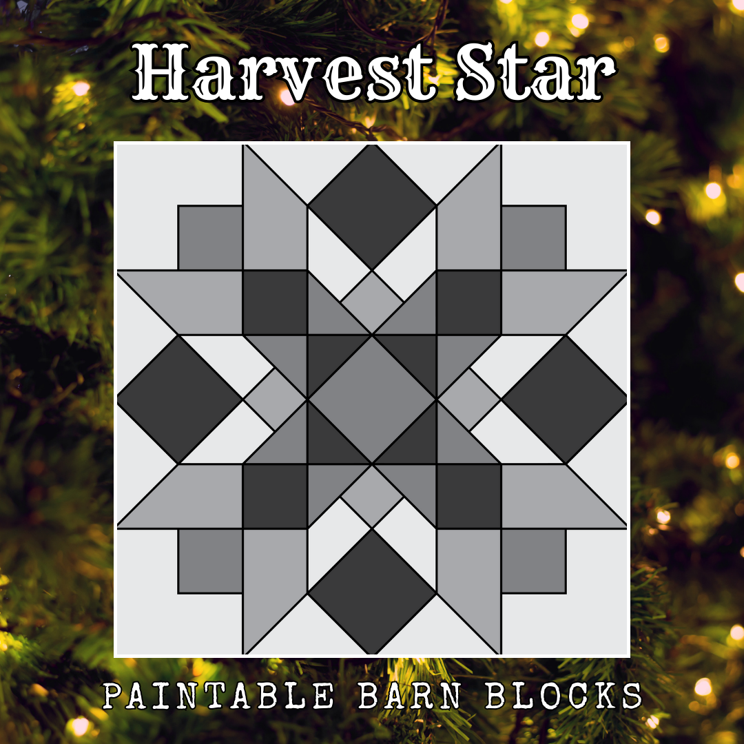 Harvest Star - Holiday || Barn Block ||