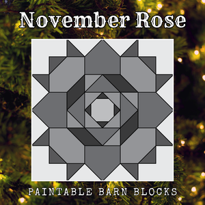 November Rose - Holiday || Barn Block ||