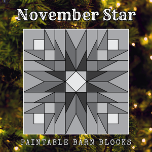 November Star - Holiday || Barn Block ||