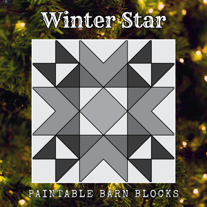 Winter Star - Holiday || Barn Block ||