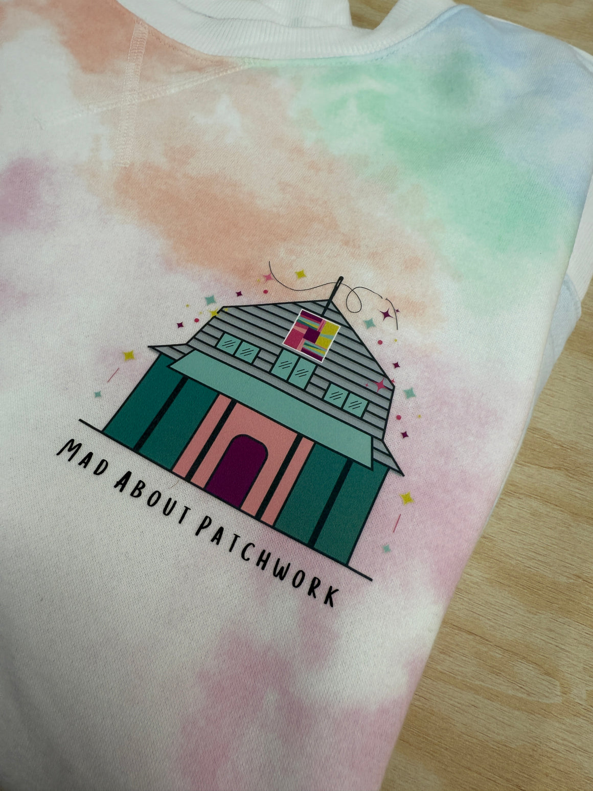 Mad About Patchwork - Tie Dye Sweatshirts
