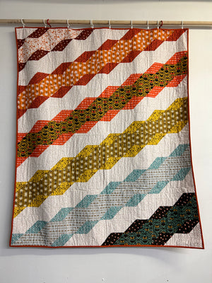 Pickle Juice Wholecloth - Quilt for Sale