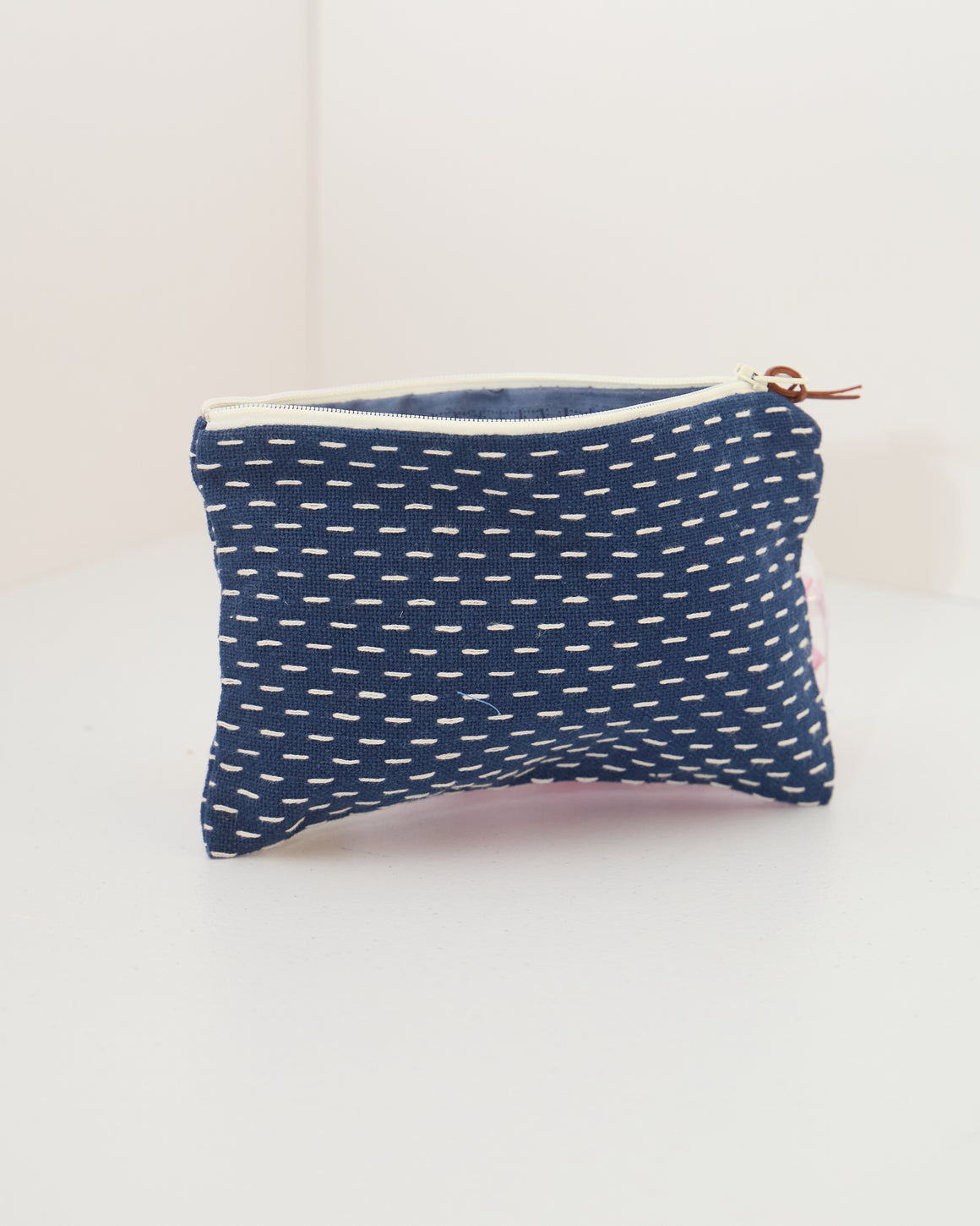 Quick Carry Zip Pouch - Sashiko
