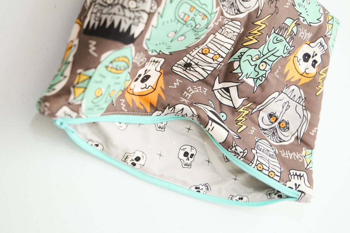 Quick Carry Zip Pouch - Zombie
