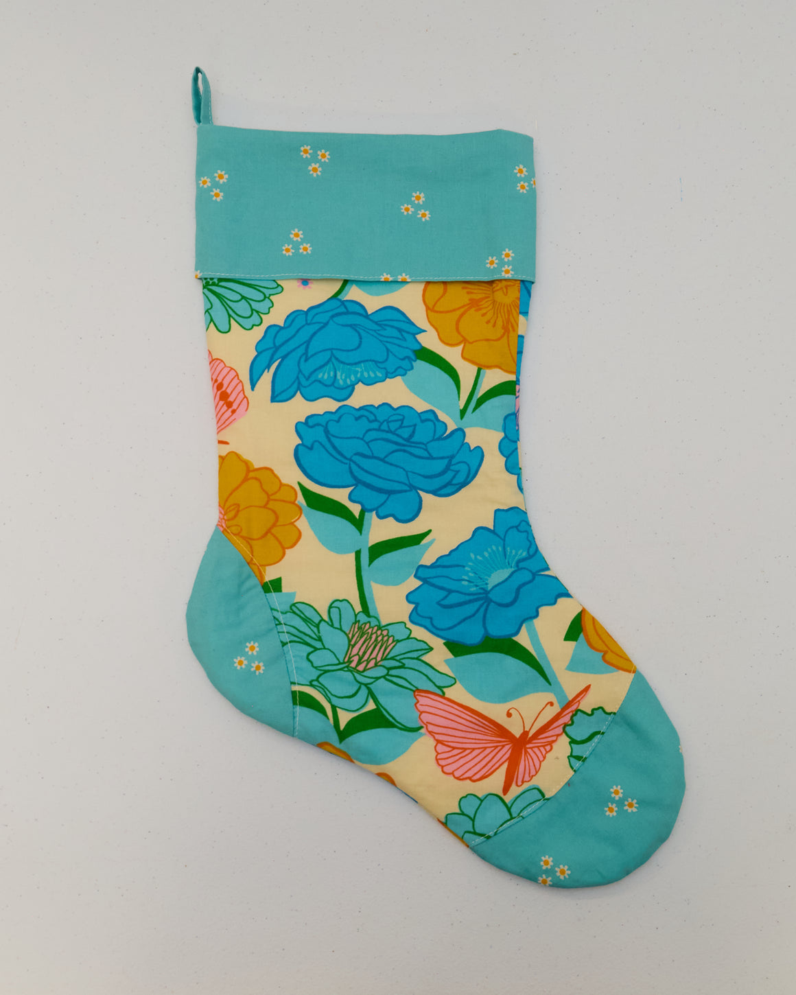 Retro Floral Stocking