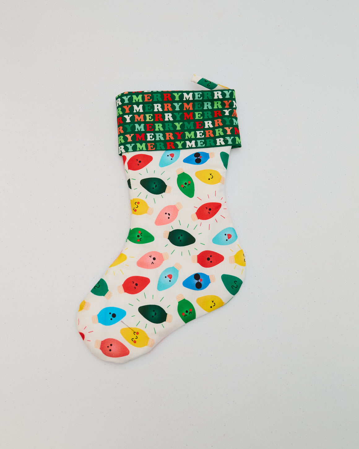 Christmas Lights Stocking, Samples