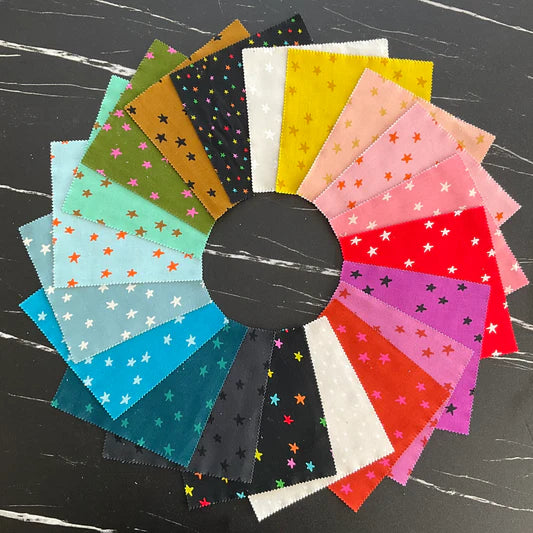 2025 Starry Charm Pack (5" Squares) - but Alexia Marchelle Abegg for Ruby Star Society Fabrics