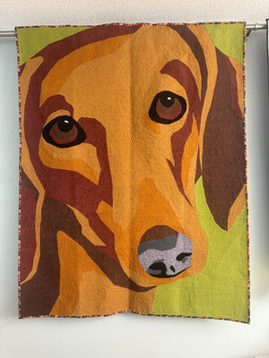 Dachshund (Weiner Dog) Foundation Paper Piecing Pattern