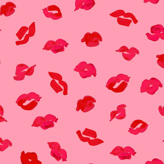 Bisoux Kisses for Je t'Aime for Dashwood Fabrics