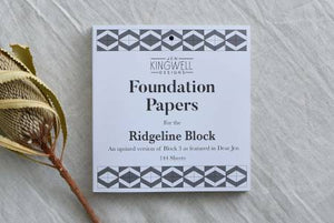 Ridgeline Foundation Paper Piecing Pad