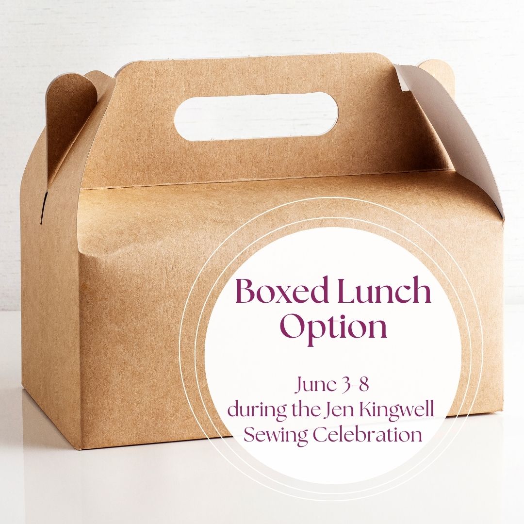 Boxed Lunch Option - Jen Kingwell Event - Mad About Patchwork