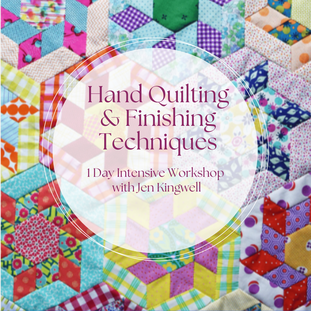 Hand Quilting and Creative ways to finish your quilt - 1 Day Workshop