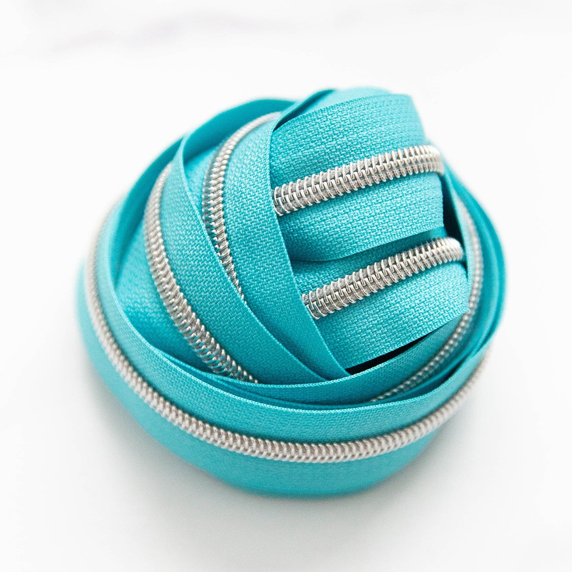 Zippers by the Yard - Aqua Splash
