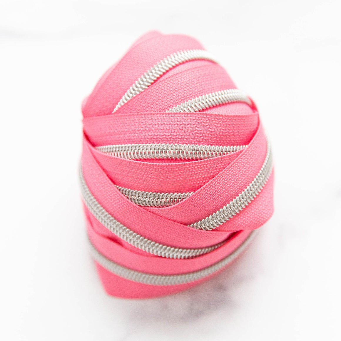 Zippers by the Yard - Rose Glow