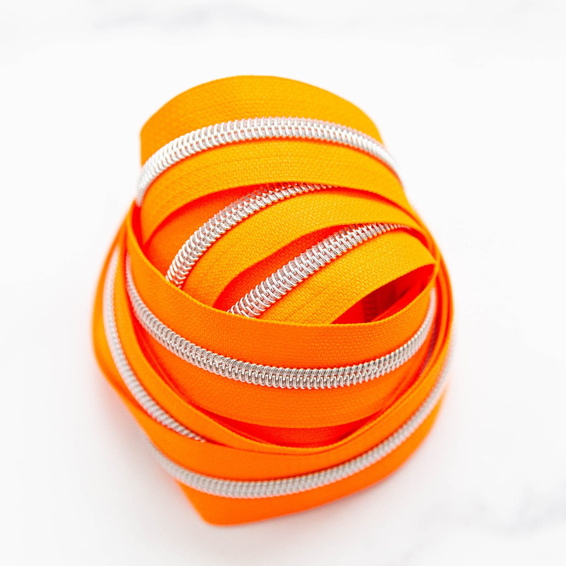 Zippers by the Yard - Tangerine Twist