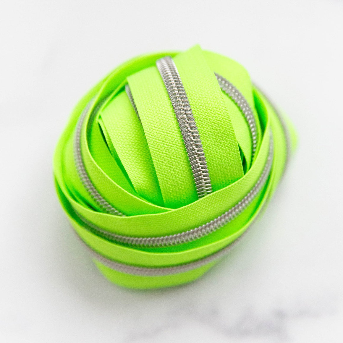 Zippers by the Yard - Key Lime Pop