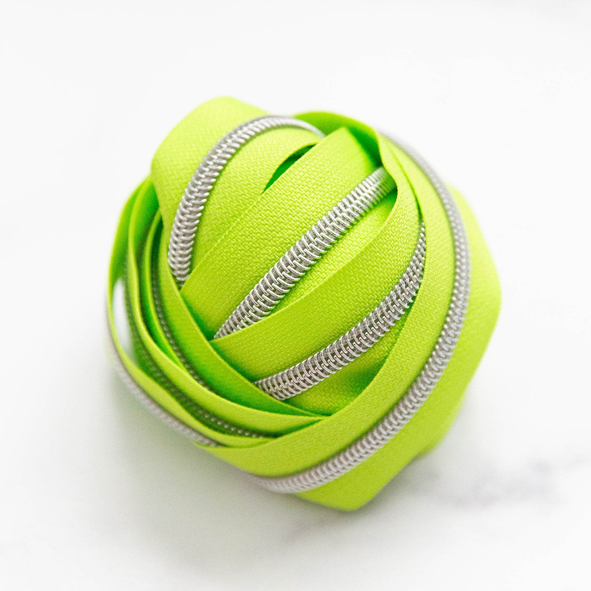 Zippers by the Yard - Granny Smith