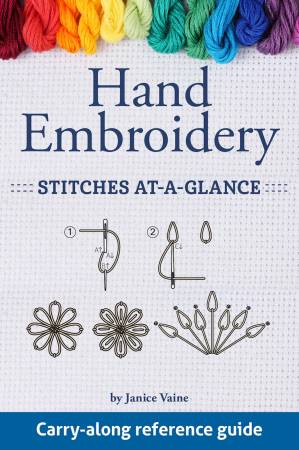 Hand Embroidery Stitches at-a-glance - A Handy Pocket Guide