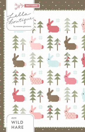 Wild Hare, Quilt Pattern for Lella Boutique by Moda Fabrics