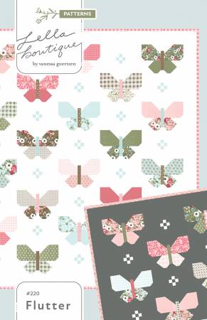 Flutter, Quilt Pattern for Lella Boutique by Moda Fabrics