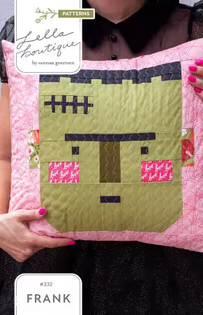 Frank  - Frankenstein's Monster Pillow by Lella Boutique