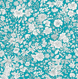 Emily Belle in Peacock from Liberty Fabrics