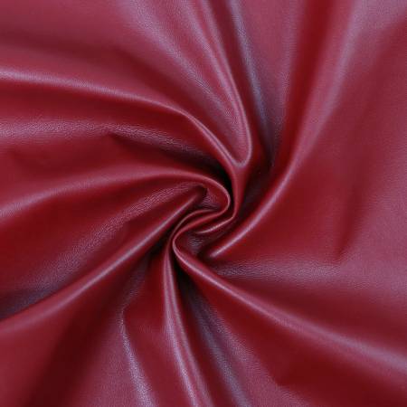 Red pleather fabric hotsell