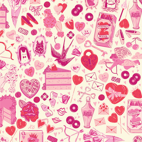 Love All Around for Love Struck for Art Gallery Fabrics