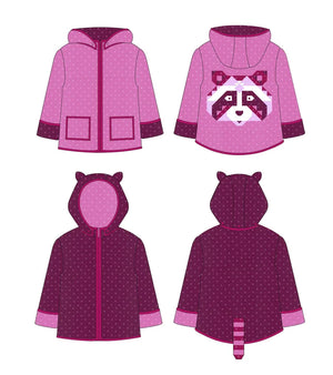 Little Raccoon Coat - Sizes 1 - 10 Years by Bound Co. x Worthy Design Studio