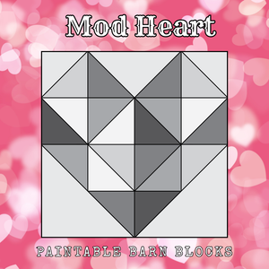 Mod Heart - We Love Love! || Barn Blocks ||