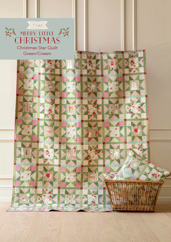 Christmas Star Quilt Kit - Tilda Merry Little Christmas | Pre-Order (July 2027)