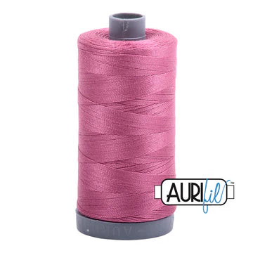 Aurifil Cotton Thread — Dusty Rose 2452 — Large 28wt