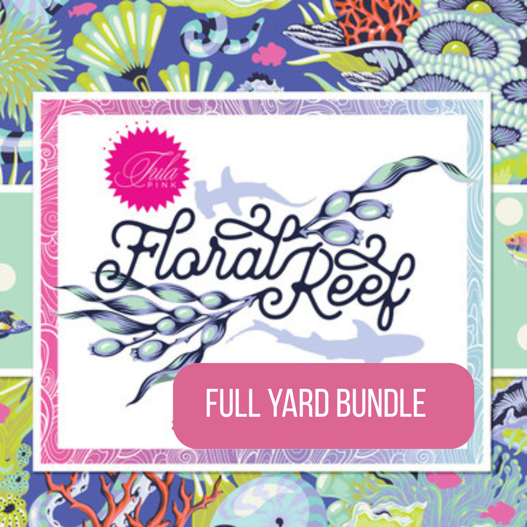 || PRE-ORDER || Tula Pink Floral Reef - 1 Yard Bundle