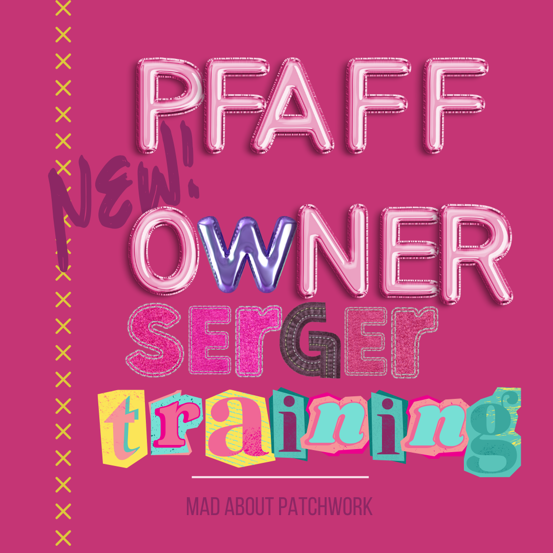 New PFAFF Owner SERGER Class