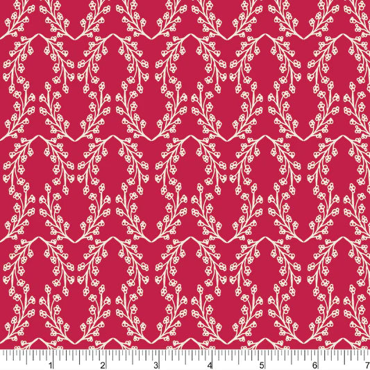 Coral from Organic by Andrea Elias for Phoebe Fabrics