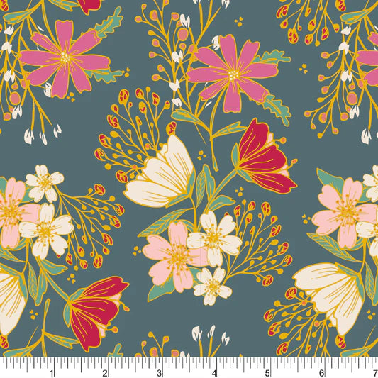 Bouquet from Organic by Andrea Elias for Phoebe Fabrics