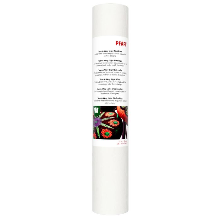 Tear-A-Way Light Stabilizer - 15" x 10 yds by PFAFF, Stabilizer & Batting