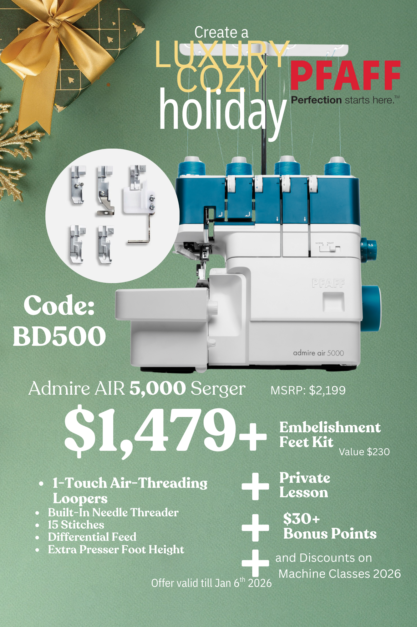 PFAFF® admire™ air 5000