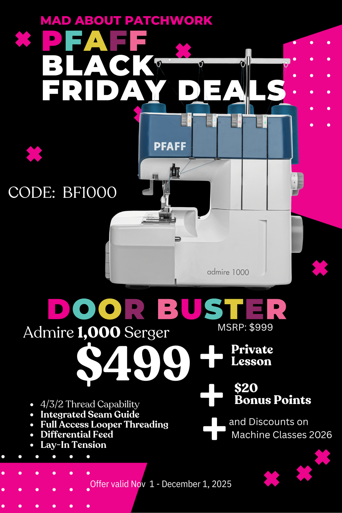 PFAFF® admire™ 1000