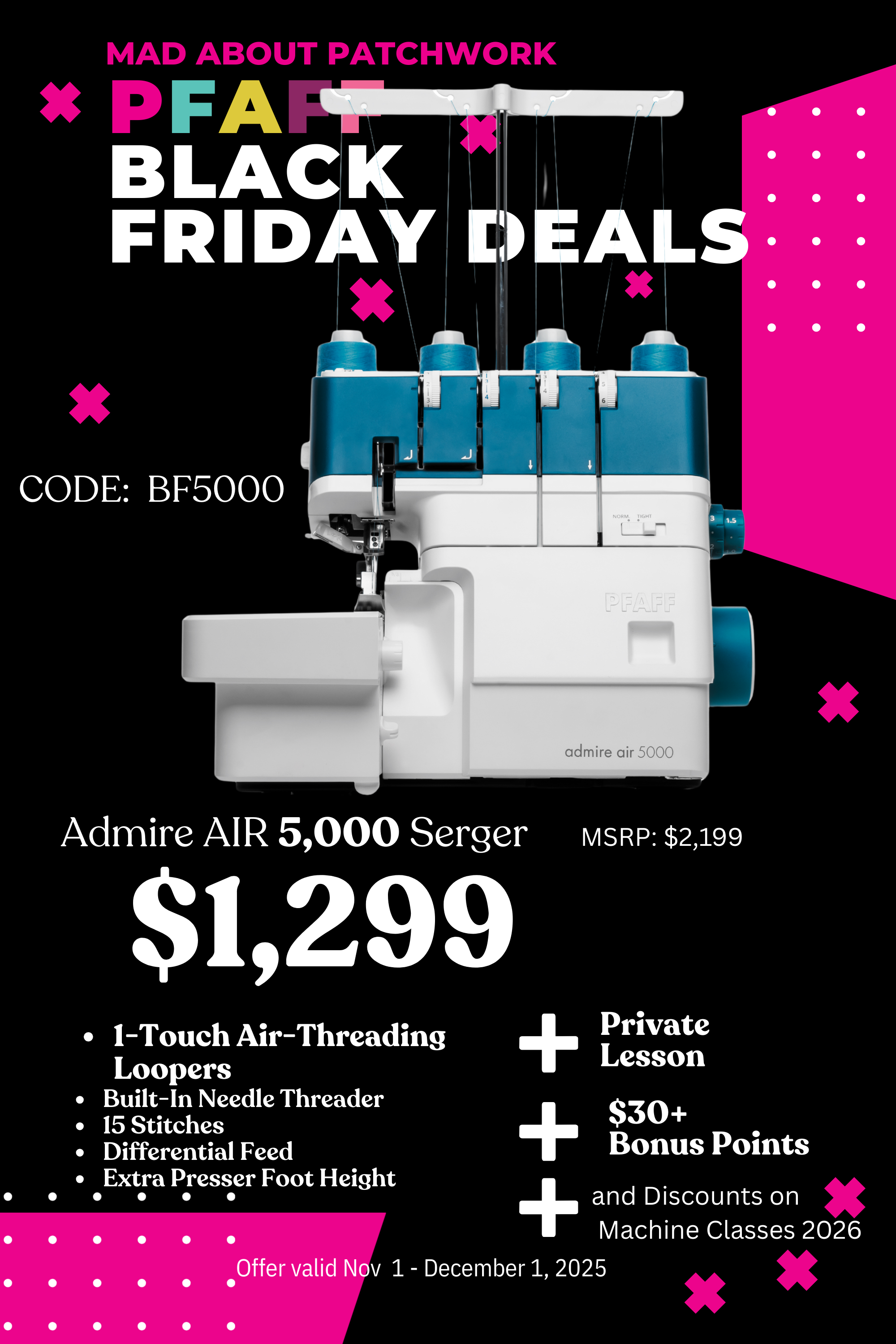 PFAFF® admire™ air 5000